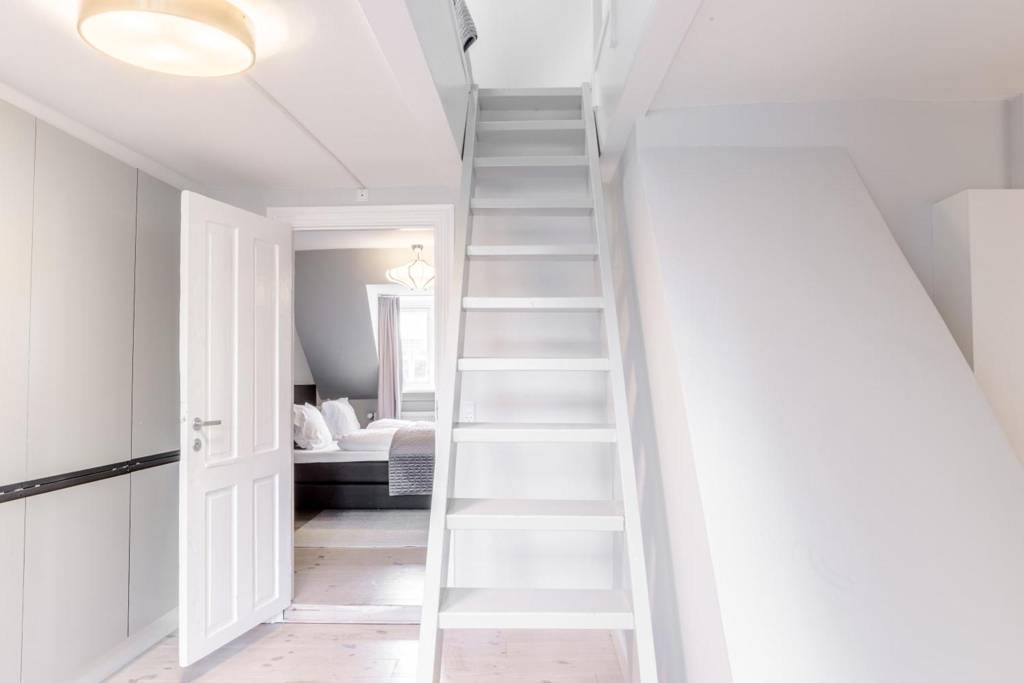 Appartement Penthouse W/rooftop Terrace In Latin Quarter Copenhague